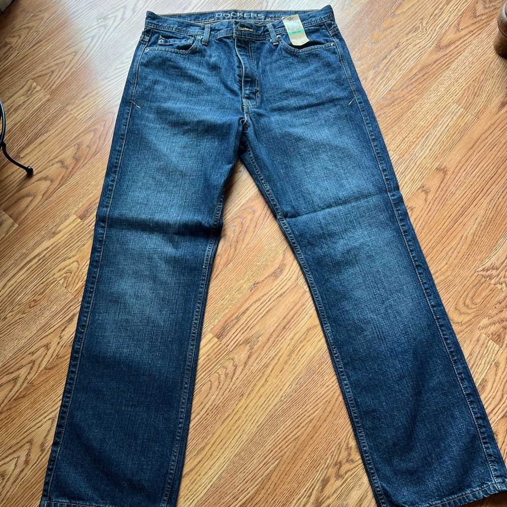 Levis Dockers Men's Blue Jeans